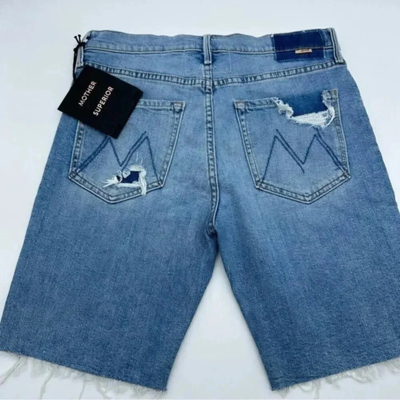 MOTHER The Trickster Short Fray in Slay It With Flowers Size 26 B1392 - Picture 7 of 7